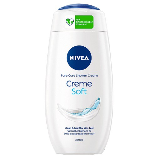 Nivea Sh.gel Creme soft 250ml | Toaletní mycí prostředky - Sprchové gely - Dámské